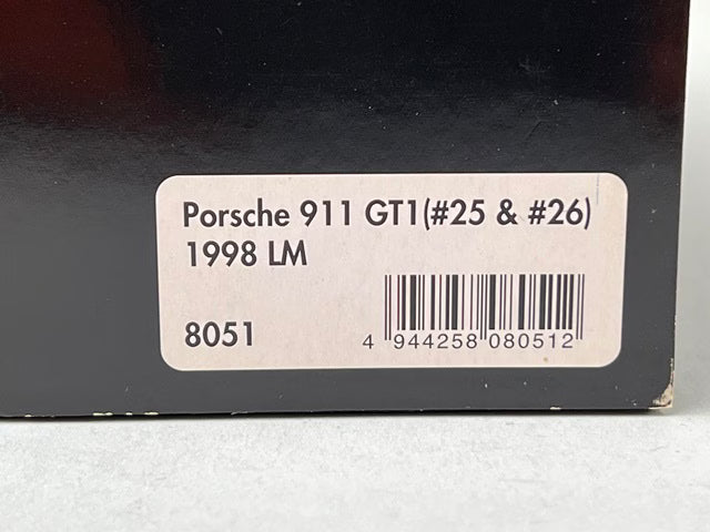1:43 HPI 8051 Porsche 911 GT1 Le Mans 1998 #25 & #26