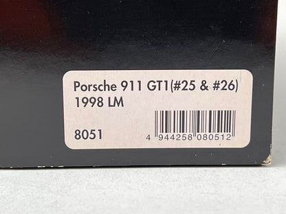 1:43 HPI 8051 Porsche 911 GT1 Le Mans 1998 #25 & #26