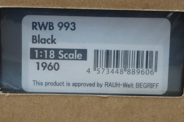 1:18 ignition model IG1960 RWB 993 Black