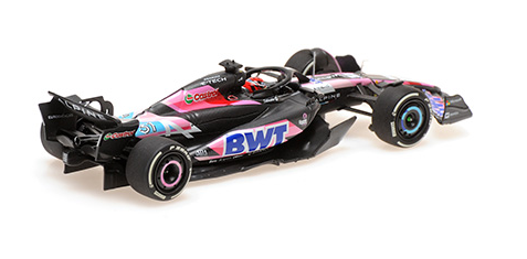 [ Back-order ] MINICHAMPS 417240131 1:43 BWT Alpine A524 Esteban Ocon 2024 model car