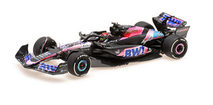 [ Back-order ] MINICHAMPS 417240131 1:43 BWT Alpine A524 Esteban Ocon 2024 model car