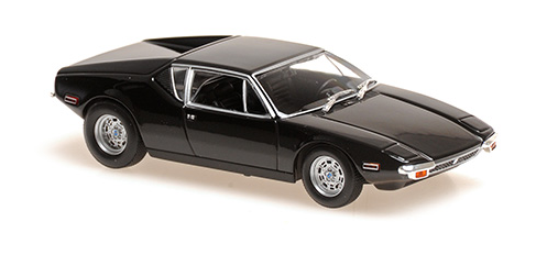 [ Back-order ] MINICHAMPS 940127500 1:43 De Tomaso Pantera 1972 Black model car