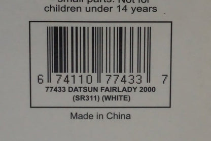 1:18 AUTOart 77433 Datsun Fairlady 2000 SR311 White model car
