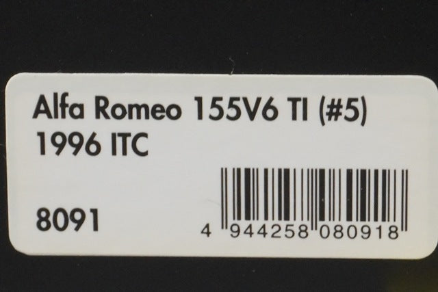 1:43 HPI 8091 Alfa Romeo 155V6 TI ITC 1996 #5 MARTINI