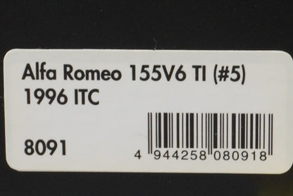 1:43 HPI 8091 Alfa Romeo 155V6 TI ITC 1996 #5 MARTINI