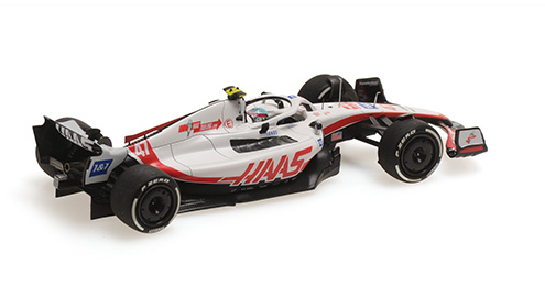 [ Back-order ] MINICHAMPS 417221147 1:43 Haas VF-22 M.Schumacher 2022 Austrian GP 6th place model car
