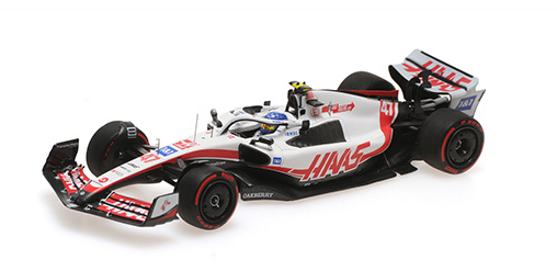 [ Back-order ] MINICHAMPS 417222147 1:43 Haas VF-22 M.Schumacher Brazilian GP 2022 model car