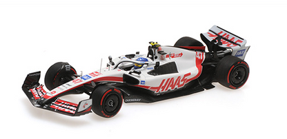 [ Back-order ] MINICHAMPS 417222147 1:43 Haas VF-22 M.Schumacher Brazilian GP 2022 model car