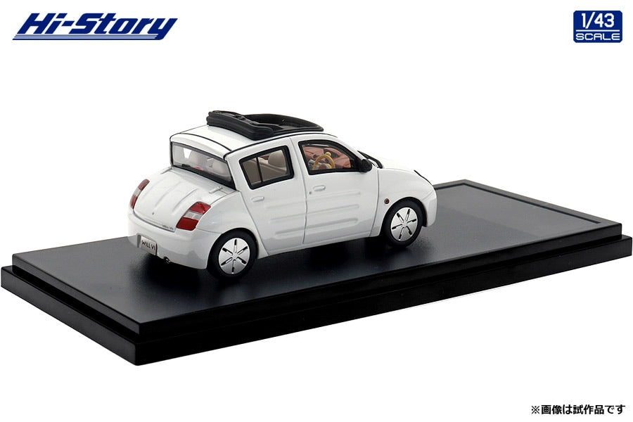 [ Back-order ] Hi-Story HS476WH 1:43 Toyota Will Vi 2001Super white II Resin model car