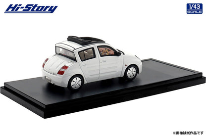 [ Back-order ] Hi-Story HS476WH 1:43 Toyota Will Vi 2001Super white II Resin model car