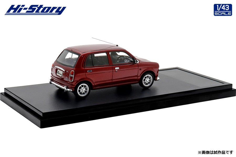 [ Back-order ] Hi-Story HS460RE 1:43 DAIHATSU Mira Gino 5DOOR 2000

Maple Red Mica Metallic Resin model car