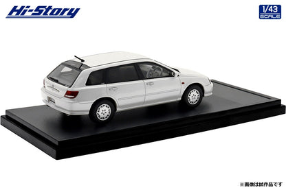 [ Back-order ] Hi-Story HS484WH 1:43 Honda Avancier V 1999 Premium White Pearl Resin model car