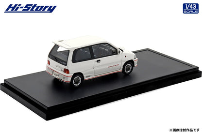 [ Back-order ] Hi-Story HS495WH 1:43 MITSUBISHI MINICA DANGAN ZZ 1990 Sophia White Resin model car