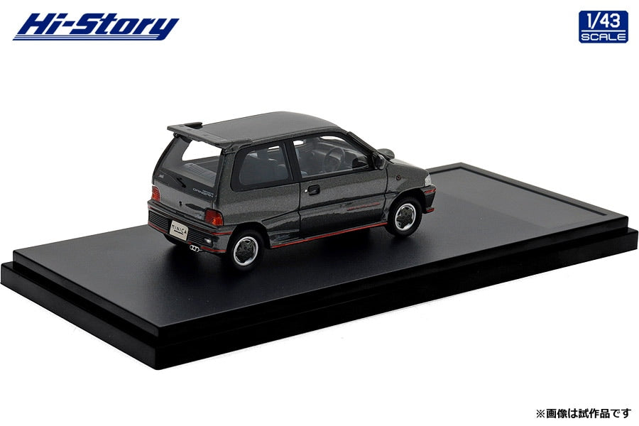 [ Back-order ] Hi-Story HS495GY 1:43 MITSUBISHI MINICA DANGAN ZZ 1990 Chateau Silver Resin model car