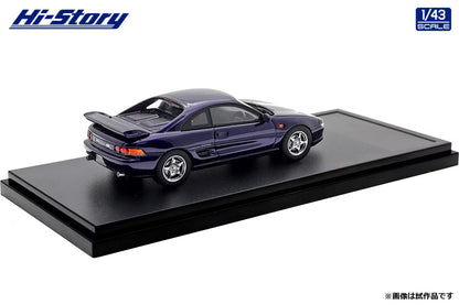 [ Back-order ] Hi-Story HS523PP 1:43 Toyota MR2 GT 1997 Dark Purple Mica Resin model car