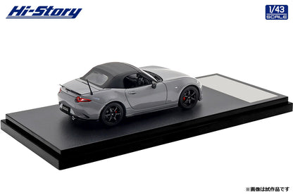[ Back-order ] Hi-Story HS562AG 1:43 MAZDA SPIRIT RACING ROADSTER 2025 Aero Gray Metallic Diecast model car