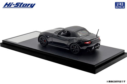 [ Back-order ] Hi-Story HS562BK 1:43 MAZDA SPIRIT RACING ROADSTER 2025 Jet Black Mica Diecast model car