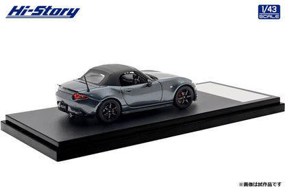 [ Back-order ] Hi-Story HS562MG 1:43 MAZDA SPIRIT RACING ROADSTER 2025 Machine Gray Premium Metallic Diecast model car