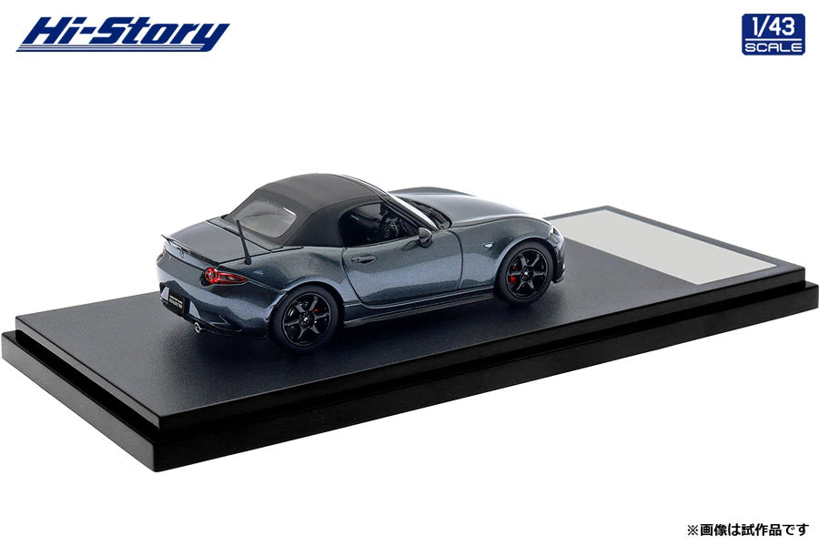 [ Back-order ] Hi-Story HS562PG 1:43 MAZDA SPIRIT RACING ROADSTER 2025 Polymetal Gray Metallic Diecast model car