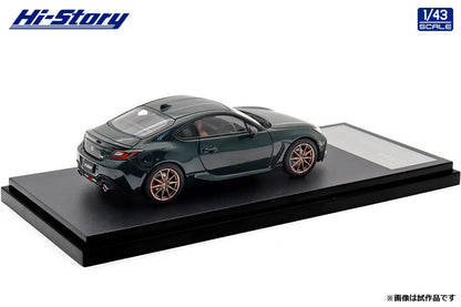 [ Back-order ] Hi-Story HS566GR 1:43 Toyota GR86 Special Edition RZ "Ridge Green Limited" 2024 Ridge Green Diecast model car