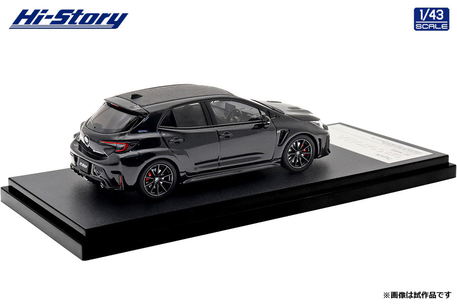 [ Back-order ] Hi-Story HS573BK 1:43 Toyota GR COROLLA RZ 2025 Precious Black Pearl Diecast model car