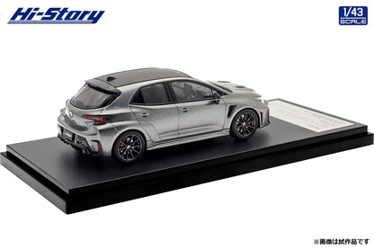 [ Back-order ] Hi-Story HS573GY 1:43 Toyota GR COROLLA RZ 2025 Precious Metal Diecast model car