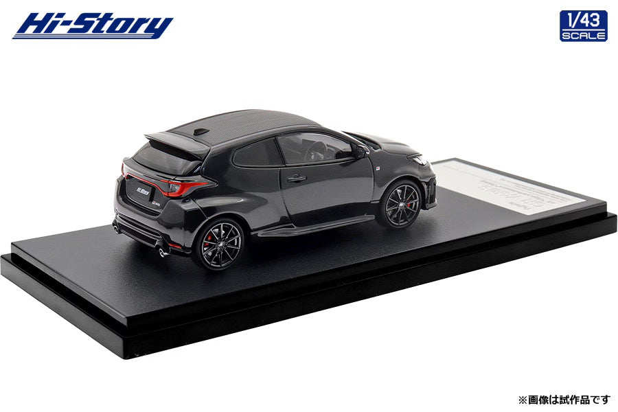 [ Back-order ] Hi-Story HS574BK 1:43 Toyota GR YARIS RZ High performance 2025 Precious Black Pearl Diecast model car