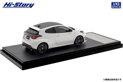[ Back-order ] Hi-Story HS574WH 1:43 Toyota GR YARIS RZ High performance 2025 Super White II Diecast model car