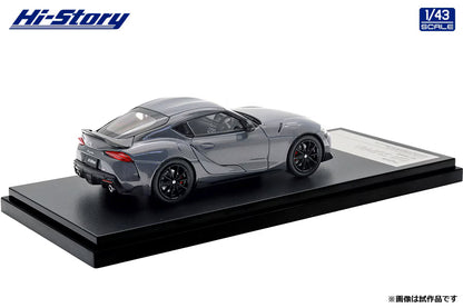 [ Back-order ] Hi-Story HS575GY 1:43 Toyota GR SUPRA RZ 2025 Volcanic Ash Gray Metallic Diecast model car