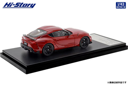 [ Back-order ] Hi-Story HS575RE 1:43 Toyota GR SUPRA RZ 2025 Prominence Red Diecast model car
