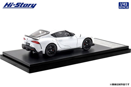 [ Back-order ] Hi-Story HS575WH 1:43 Toyota GR SUPRA RZ 2025 White Metallic Diecast model car