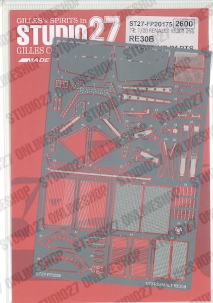 [ Back-order ] STUDIO27 FP20175 1:20 RE30B Upgrade PARTS for TAMIYA [Detail Up Parts]