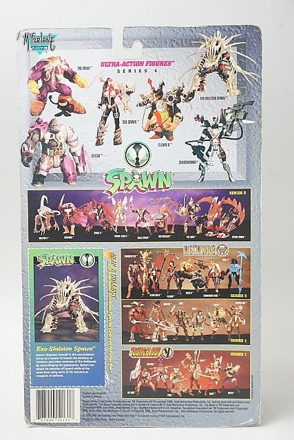 SPAWN Series 4 Deluxe Edition Ultra Action Figure Exoskeleton Spawn figure