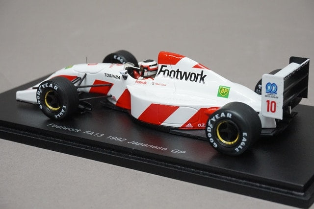 1:43 SPARK FS04 FOOTWORK FA13 Japanese GP 1992 #10 Aguri Suzuki Racing ON Special Order