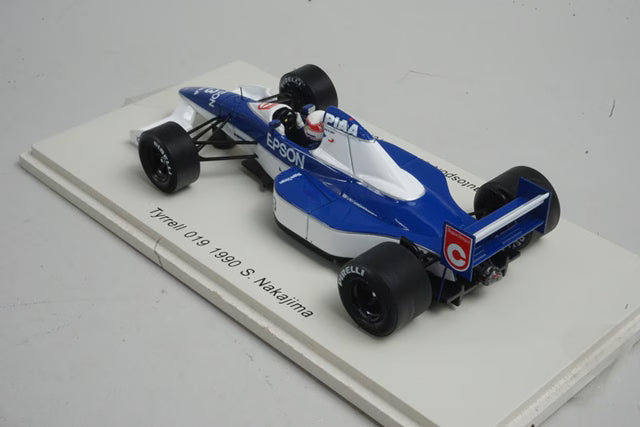 1:43 SPARK FS03 auto sport 50th anniversary Tyrrell 019 Satoru Nakajima 1990#3