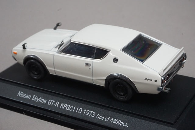 1:43 EBBRO 43559 Nissan Skyline GT-R KPGC110 1973 White