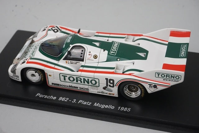 1:43 SPARK SB Collection Bellof Porsche 962 3.Platz Mugello 1985 #19