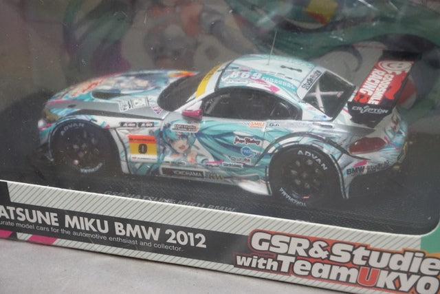 1:43 Good Smile Racing EBBRO 84207 GSR Miku Hatsune BMW 2012 Opening ver. #0