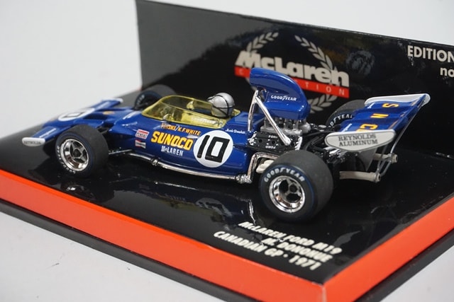 1:43 MINICHAMPS 530714310 McLaren Ford M19 Canadian GP 1971 #10 M.Donohue