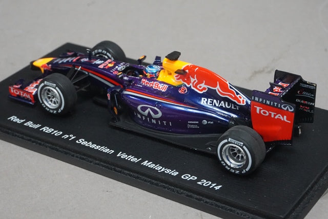 1:43 SPARK SCS143 Suzuka Circuit Special Order Red Bull RB10 Malaysia GP 2014 #1 S.Vettel