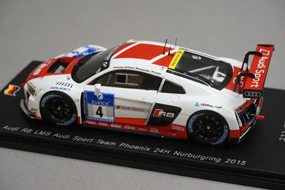 1:43 Spark SG210 Audi R8 LMS Audi Sport Team Phoenix Nrburgring 24H 2015 #4 model car
