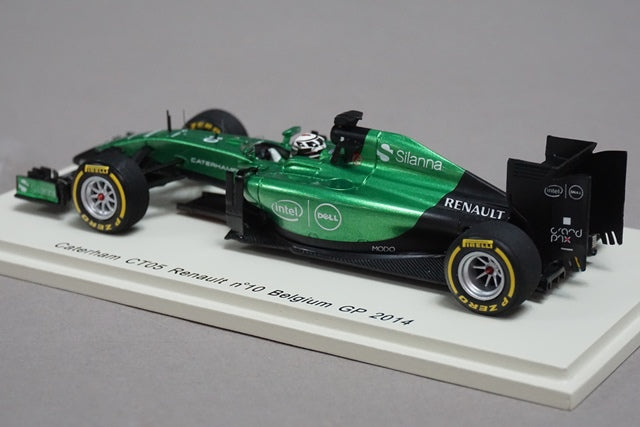 1:43 SPARK S4245 Caterham CT05 Renault Belgian GP 2014 #10 A.Lotterer