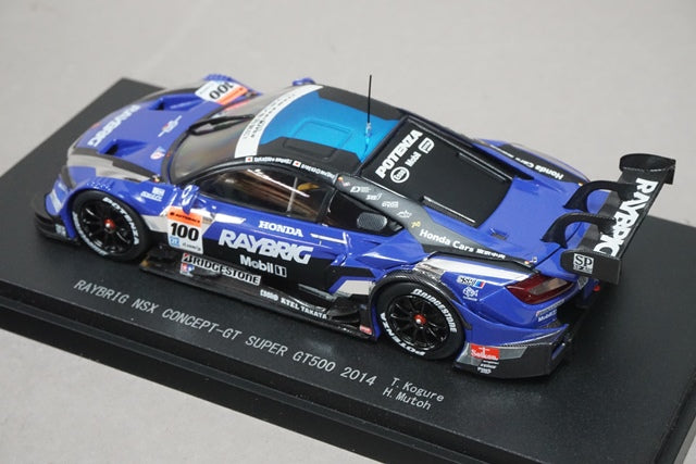 1:43 EBBRO 45071 RAYBRIG Honda NSX Concept GT Super GT500 2014 #100