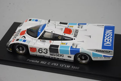 1:43 SPARK KBS009 Porsche 962C LM Le Mans 1990 #63 NISSEKI