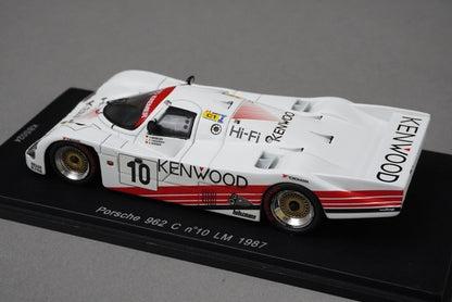 1:43 SPARK KBS024 Porsche 962 Le Mans 1987 #10 model car