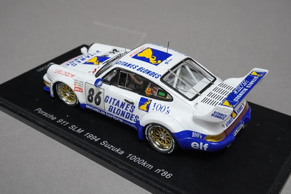 1:43 SPARK KBS060 Porsche 911 Suzuka 1000km 1994 #86