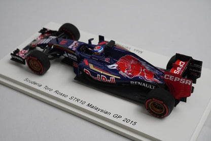 1:43 SPARK S4618 Scuderia Toro Rosso STR10 Malaysia GP 2015 #33 M.Verstappen model car