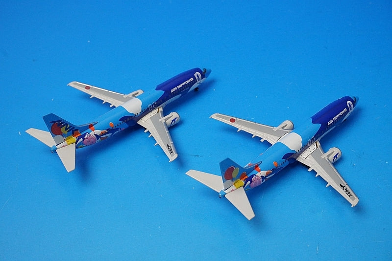 1:400 B737-400 ANK Air Nippon Island Dolphin JA391K JA392K Phoenix airplane model