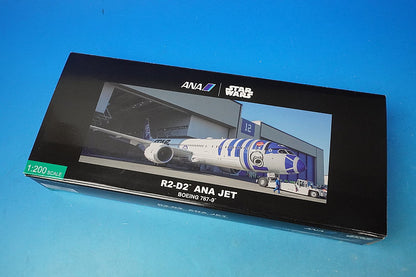 1:200 B787-9 ANA STAR WARS R2-D2 Jet JA873A NH20092 ANA No blister no box airplane model