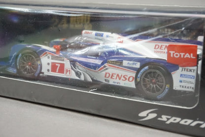 1:43 SPARK S2380 Toyota TS030 Hybrid Le Mans 24h 4th place 2013 #7